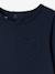 Pack of 3 long-sleeved t-shirts for girls - BASICS ecru+striped red 