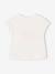 Pack of 3 long-sleeved t-shirts for girls - BASICS ecru+striped red 