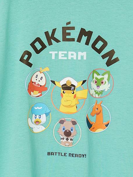 Captain Pikachu T-Shirt, Pokémon® sage green 