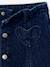 Button-up denim skirt for girls brut denim 