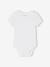 Pack of 2 of short-sleeved pointelle baby bodysuits pale yellow 