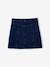 Button-up denim skirt for girls brut denim 