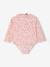 Long-Sleeved UV-Protection Swimsuit for Baby Girls pale pink 