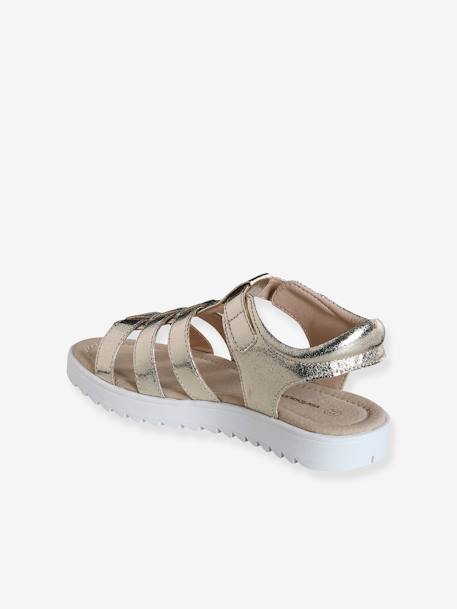 Multi-Strap Sandals for Children black+gold 