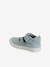 Leather Sandals with Hook-&-Loop Fastening for Babies, Designed for First Steps sage green 