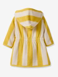 Striped Baby Dressing Gown with Recycled Cotton, TRANSAT Family Capsule Collection