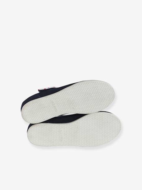 Slippers with Hook-&-Loop Strap navy blue 
