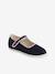 Slippers with Hook-&-Loop Strap navy blue 