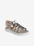 Multi-Strap Sandals for Children black+gold 