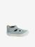 Leather Sandals with Hook-&-Loop Fastening for Babies, Designed for First Steps sage green 