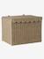 XL FESTON paper rope storage trunk beige 