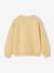 3D Floral Girls' Sweatshirt golden yellow 