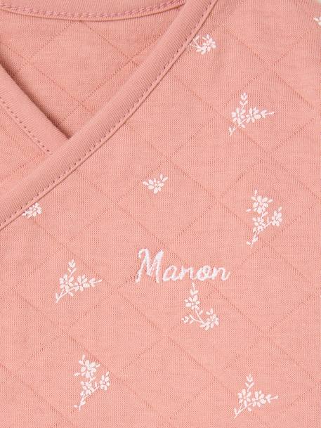 Floral newborn outfit rose 