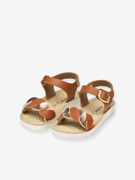 Pair of Sandals, J SANDAL COSTAREI GI by GEOX® brown 