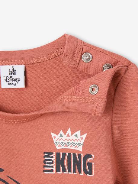 The Lion King T-Shirt & Shorts Set for Babies by Disney® rust 