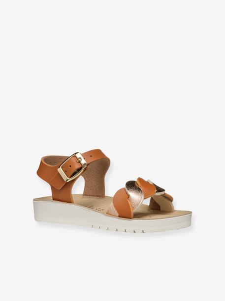 Pair of Sandals, J SANDAL COSTAREI GI by GEOX® brown 