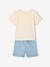 Disney® WINNIE THE POOH baby Tunisian t-shirt & shorts set chambray blue 
