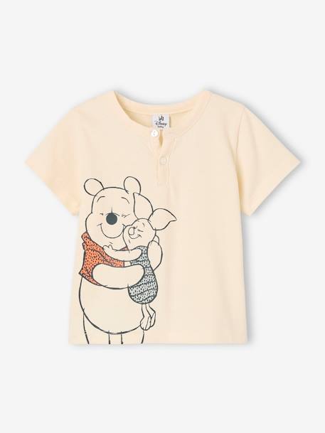 Disney® WINNIE THE POOH baby Tunisian t-shirt & shorts set chambray blue 