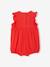 Sleeveless Jumpsuit for Babies Grey+red 