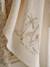 Pack of 3 cotton muslin squares BABYLON printed beige 