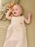 Summer Baby Sleeping Bag in Organic Cotton* Gauze, No Lining coral+grey blue+vanilla 
