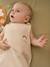 Summer Baby Sleeping Bag in Organic Cotton* Gauze, No Lining coral+grey blue+vanilla 
