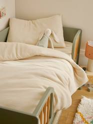 Bedding & Decor-Baby Bedding-Duvet Covers-Plain Duvet Cover + Pillowcase Set in Organic Cotton* Gauze for Babies