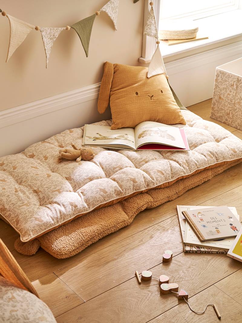Elephant floor mattress BABYLON - cinnamon, Bedding & Decor | Vertbaudet