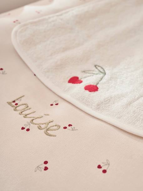 CHERRY changing mat printed beige 