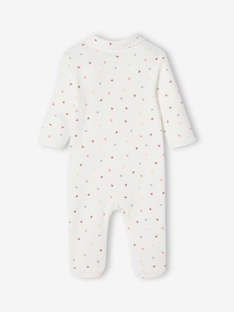 Sleepsuit baby gift set and 2 customisablelittle heart bodysuits sweet pink 