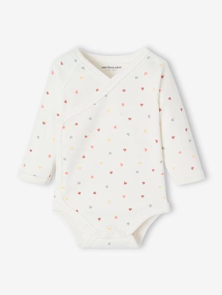 Sleepsuit baby gift set and 2 customisablelittle heart bodysuits sweet pink 