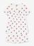 Heart Print Pyjamas for Children, PETIT BATEAU white 