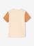 Short Sleeve Colourblock T-shirt, for Babies Dark Green+hazel 