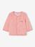 Baby bodysuit, dungarees, hat and cardigan set rose 