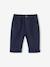 Striped Shirt & Trousers Set for Babies navy blue 