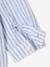 Striped Shirt & Trousers Set for Babies navy blue 