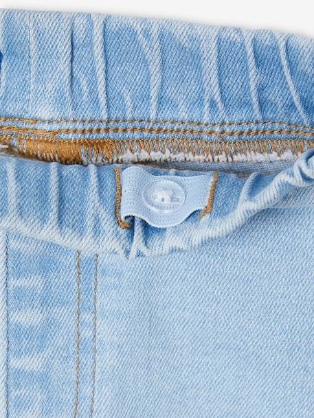 Girls' denim jeggings deep blue+denim grey+light blue+medium blue 
