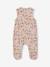 Baby bodysuit, dungarees, hat and cardigan set rose 