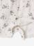 Occasion Wear Playsuit in Plumetis for Babies printed white 