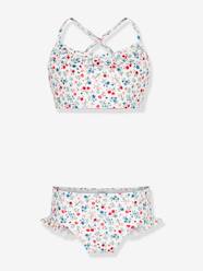 Floral Two-Piece Swimsuit for Girls, PETIT BATEAU