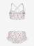 Floral Two-Piece Swimsuit for Girls, PETIT BATEAU white 
