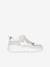 Uno Lite Metallic Burst Trainers for Girls, SKECHERS beige 