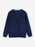 V-neck knitted cardigan BASICS for Boys marl white+navy blue 