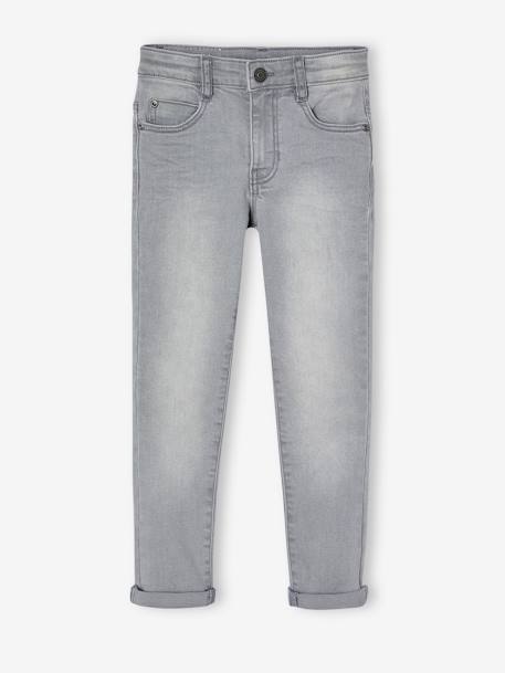 Morphological slim thin jeans for boys black denim+Dark Blue+Dark Grey+Denim Blue+denim grey+double stone 