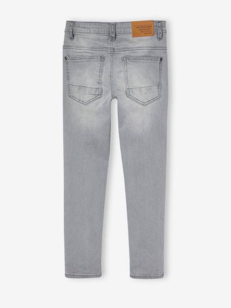 Morphological slim thin jeans for boys black denim+Dark Blue+Dark Grey+Denim Blue+denim grey+double stone 