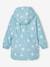 Hooded Raincoat with Magical Motifs for Girls blush+GREEN MEDIUM ALL OVER PRINTED+pale pink+rose+sky blue 