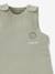 Summer Baby Sleeping Bag in Organic Cotton* Gauze, No Lining coral+grey blue+sage green 