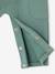Fleece Top & Dungarees Ensemble, for Babies BROWN MEDIUM SOLID+emerald green 