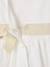 Occasion Wear Dress with Bow at the Back, for Babies white 