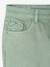 MorphologiK slim trousers for girls anthracite+rosy+sage green 